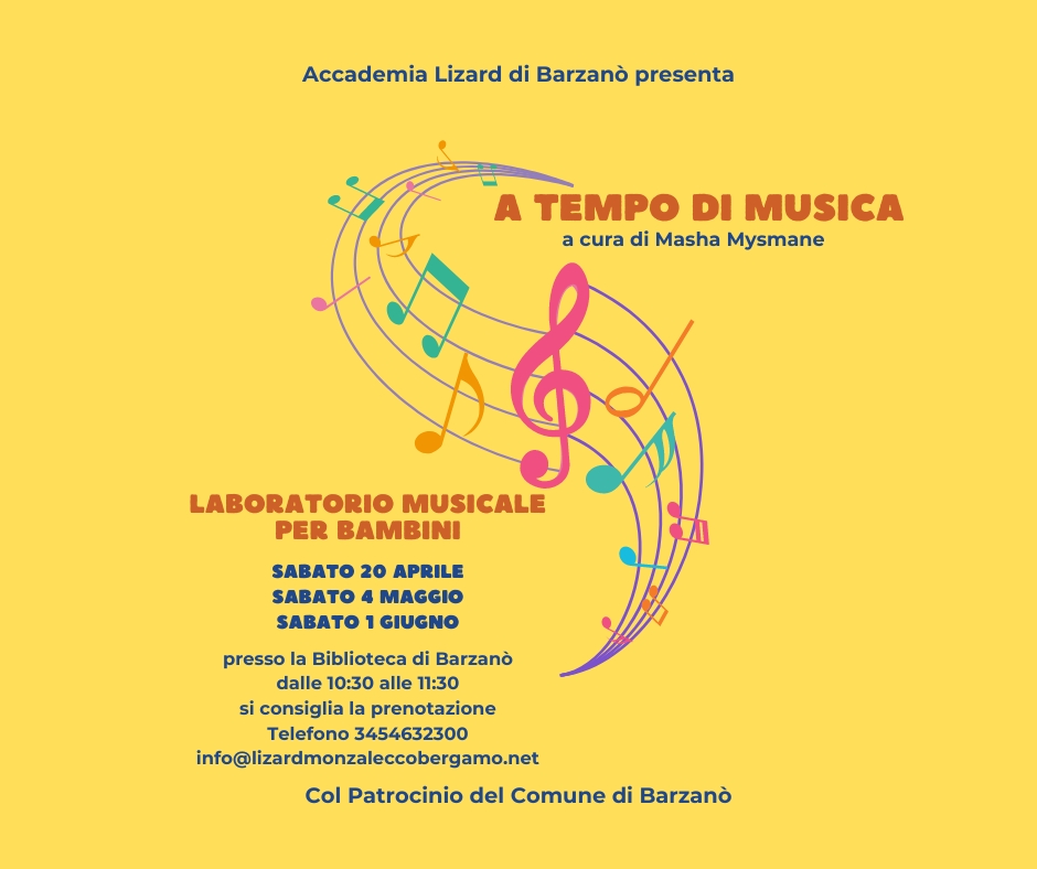 A tempo di musica - Laboratorio musicale per bambini - 2 incontro