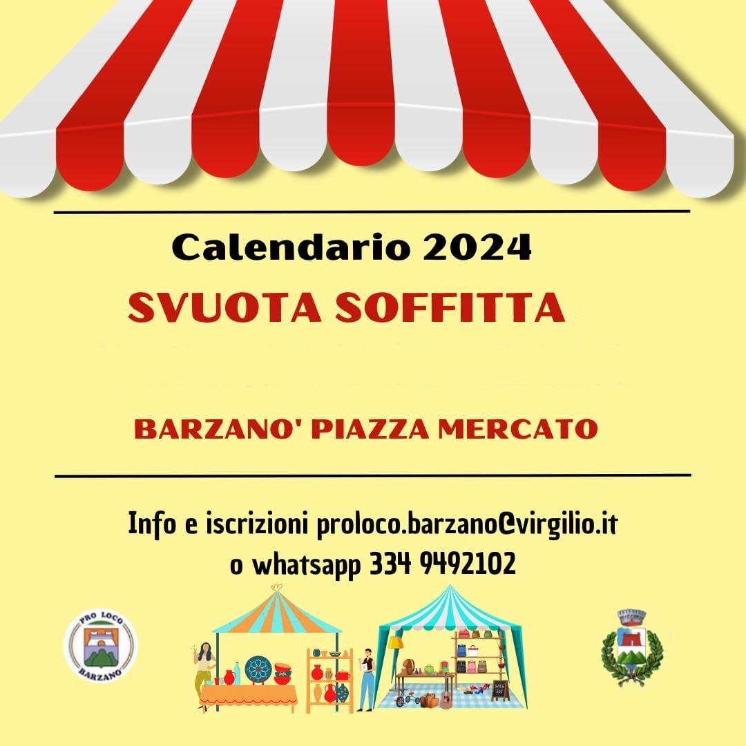 Mercatino Svuota soffitta 2024