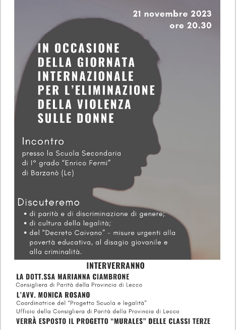 Giornata internazionale per l'eliminazione della violenza sulle donne