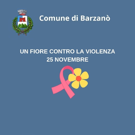 Un fiore contro la violenza - 25 novembre 2024