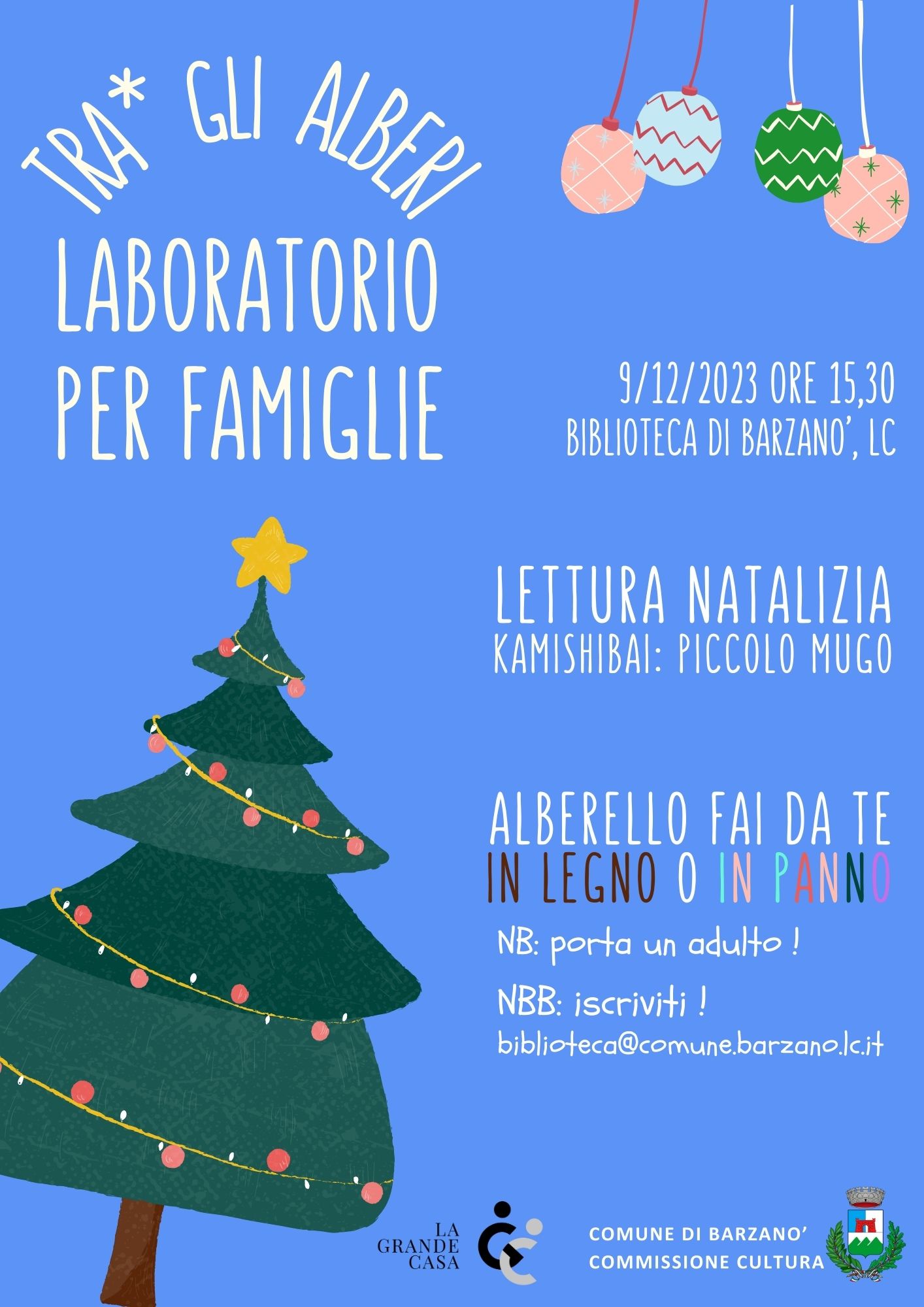 Tra gli alberi - laboratorio per famiglie