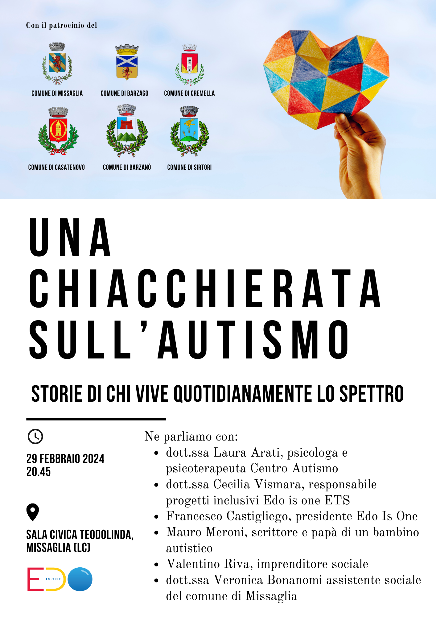 Una chiacchierata sull'autismo 